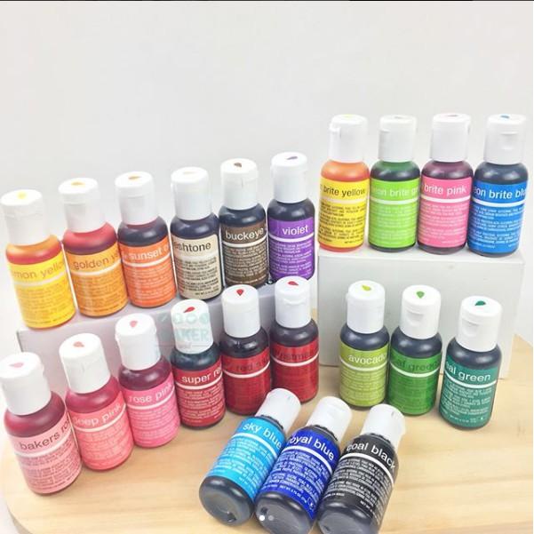 

Ready Chefmaster Food Coloring Gel 21ml / Pewarna Makanan Chefmaster / Pewarna Makanan Import Kualitas Terjamin