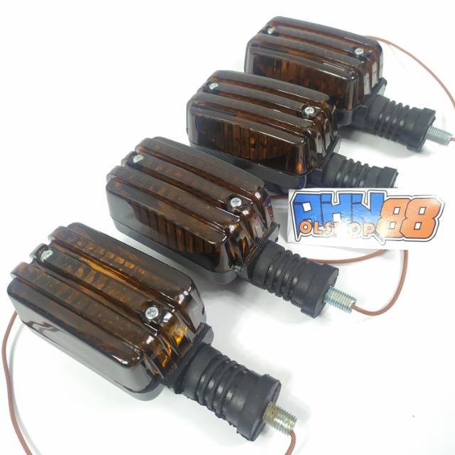 Lampu Sen Depan atau Belakang RXK RX King RXKing Lama Hitam-merek win