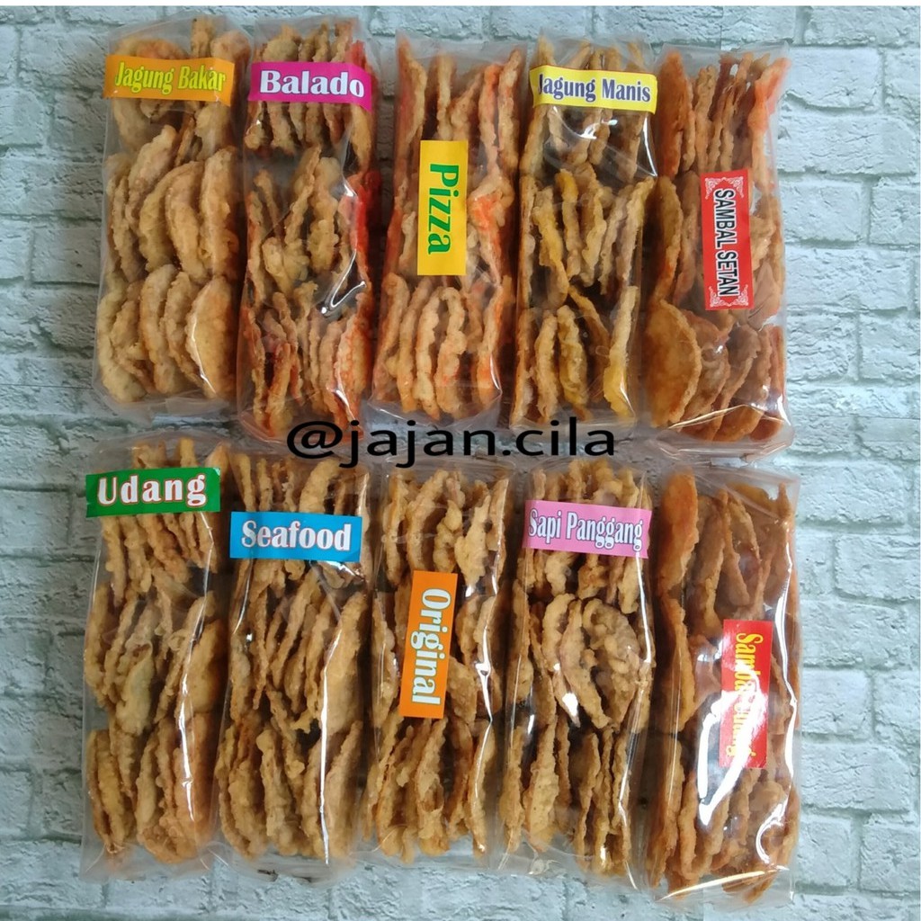 

PAKET ISI 10 PCS KERIPIK TEMPE OLEH - OLEH KHAS MALANG