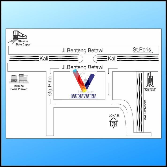 Jasa Desain Denah Lokasi Undangan
