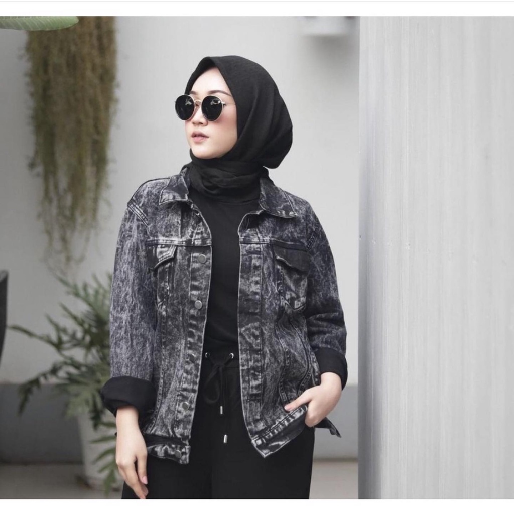 Jaket Wanita Jeans Biondy Jaket Cewe Denim