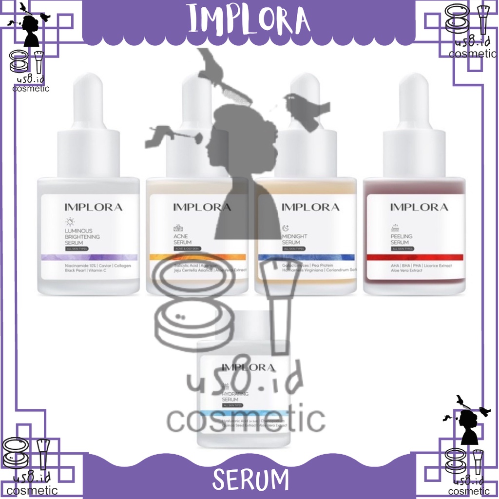 Implora Face Serum 20 ml - Luminous Brightening Serum/Acne