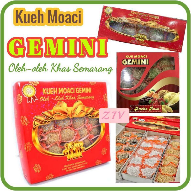 

Isi 16 (700 gr) - Kue Moci Moaci GEMINI Asli - moachi - mochi original, aneka rasa