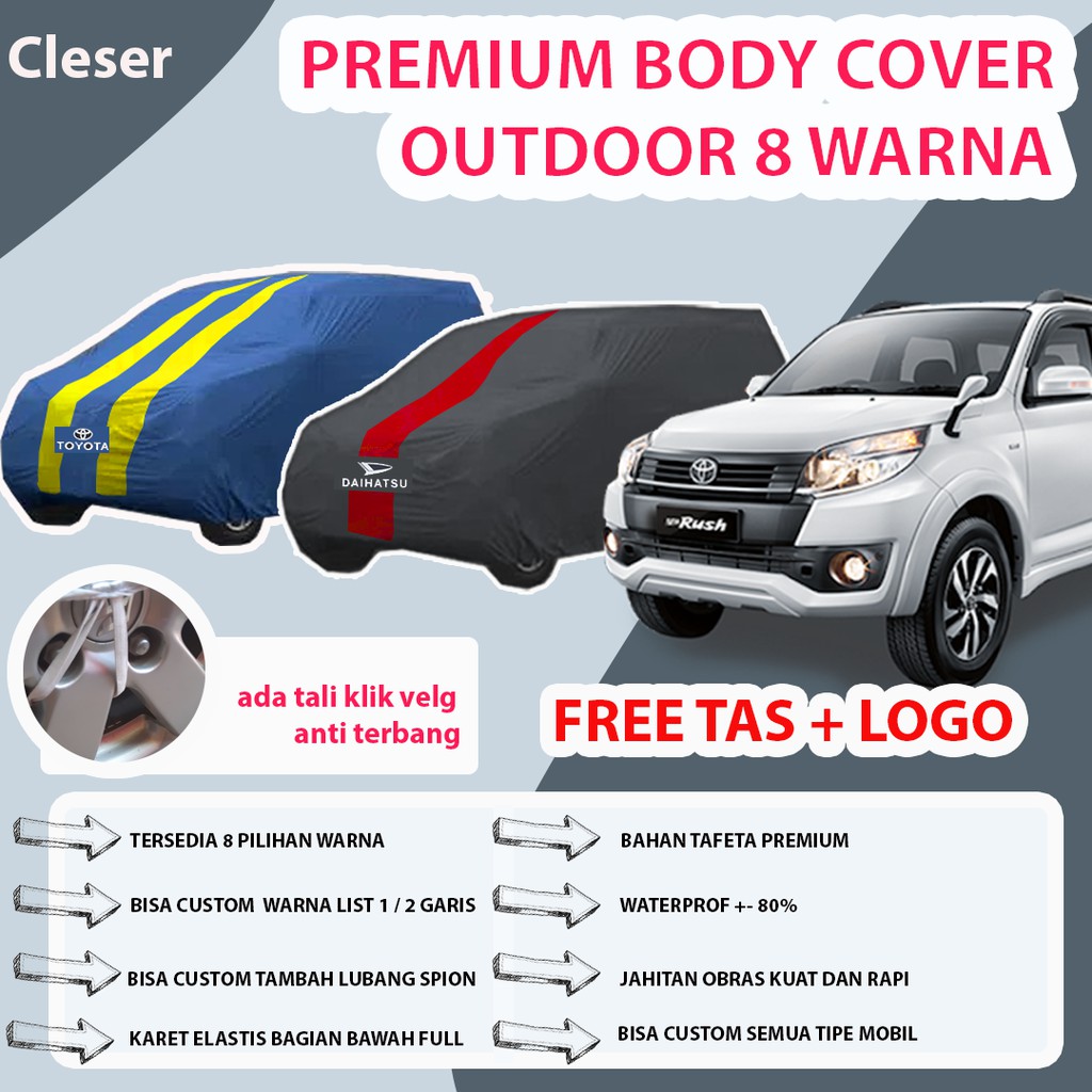 COVER PREMIUM WARNA OLD TERIOS COVER BODY WARNA TERIOS LAMA SARUNG WARNA MOBIL TERIOS LAMA WATERPROF