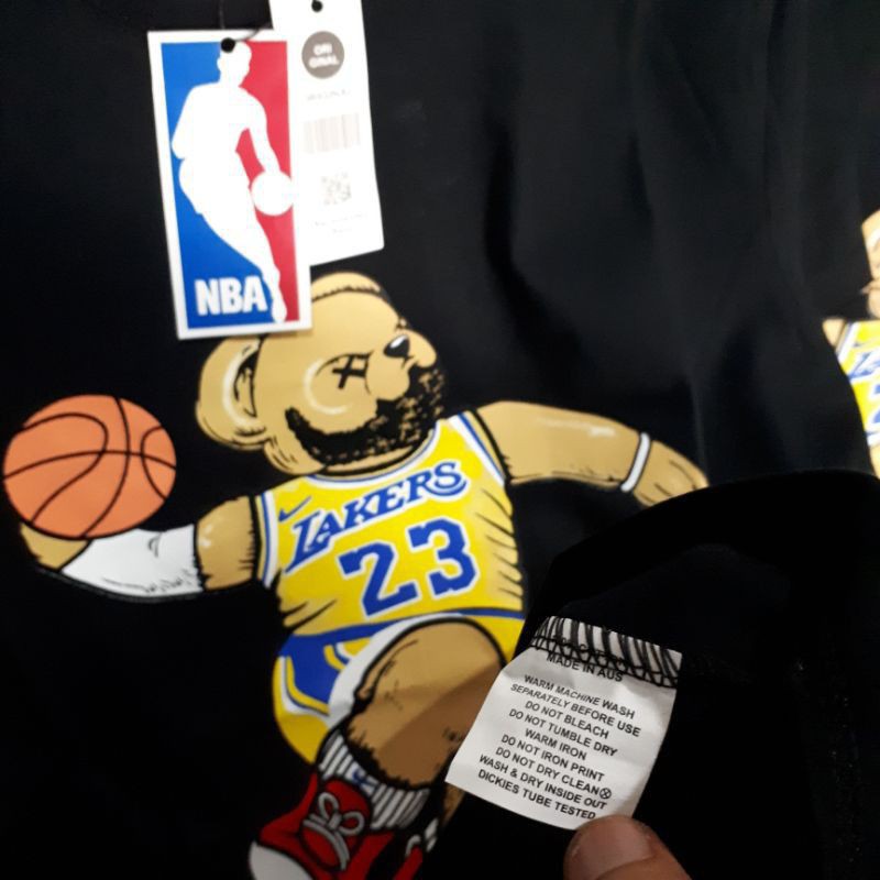 KAOS NBA LAKERS HIGH QUALITY CASUAL HYPE FASHION PRIA