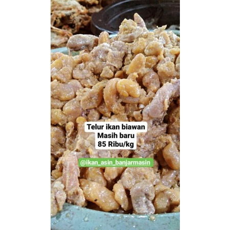 

Telur Ikan biawan 1 Kg