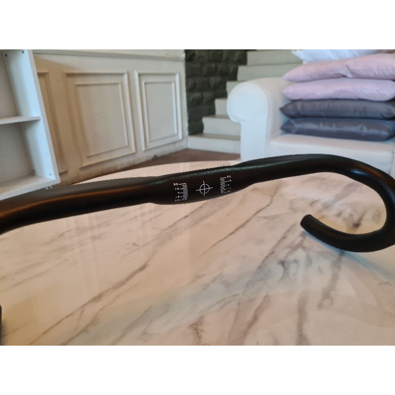 Handlebar Drob Bar Stang Sepeda Balap Taiwan Bahan Material Alloy Alumunium Dropbar Allumunium Roadbike Road Bike Lebar Center To Center C to C Panjang 42cm 420mm 420 mm Diameter 31.8 mm 31.8mm oversize ovs