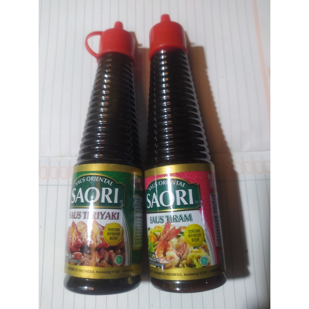 

Saori Saus Tiram / Saos Teriyaki Botol 135 gram