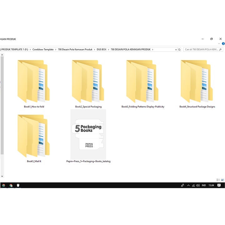 700+ Template Desain Pola Kemasan Produk Format CDR