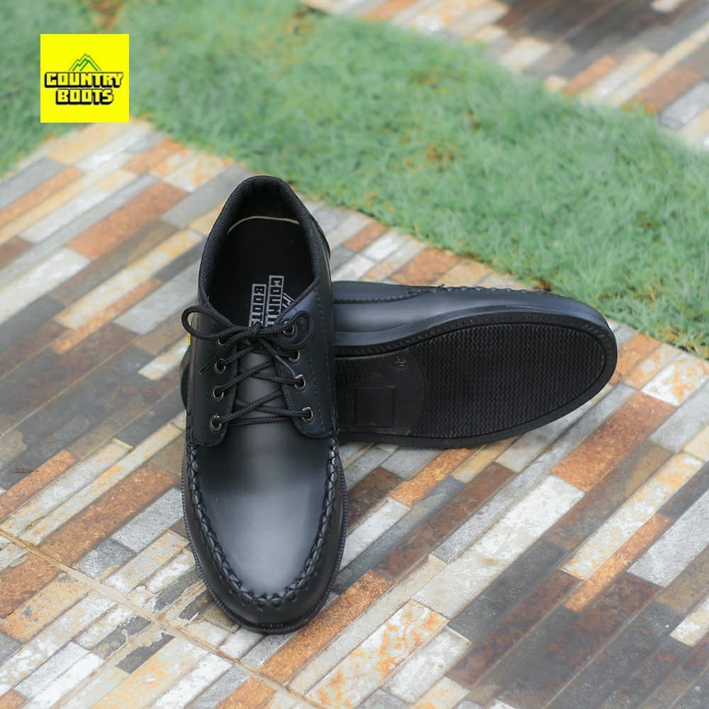 MLDN x MOLLE - SepatuFormal Pantofel pria Resmi Formal Hitam Coklat Kuliah Kondangan Kerja PNS Guru slip on pria