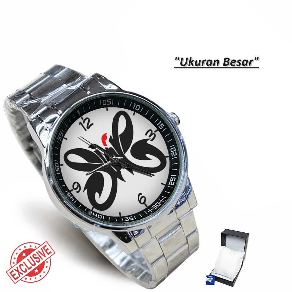 Jam Tangan Rantai Couple SLANK Motif 2