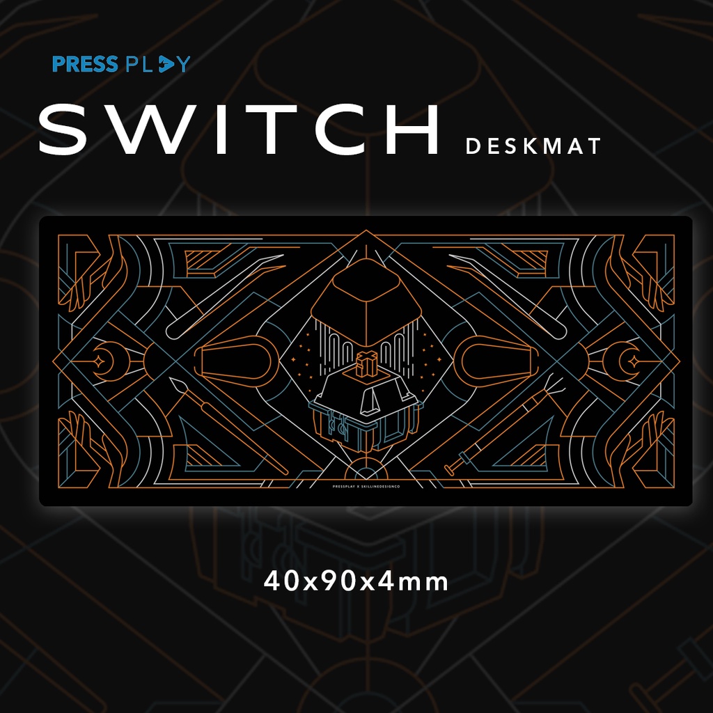 SWITCH Gaming Mousepad Deskmat by Press Play