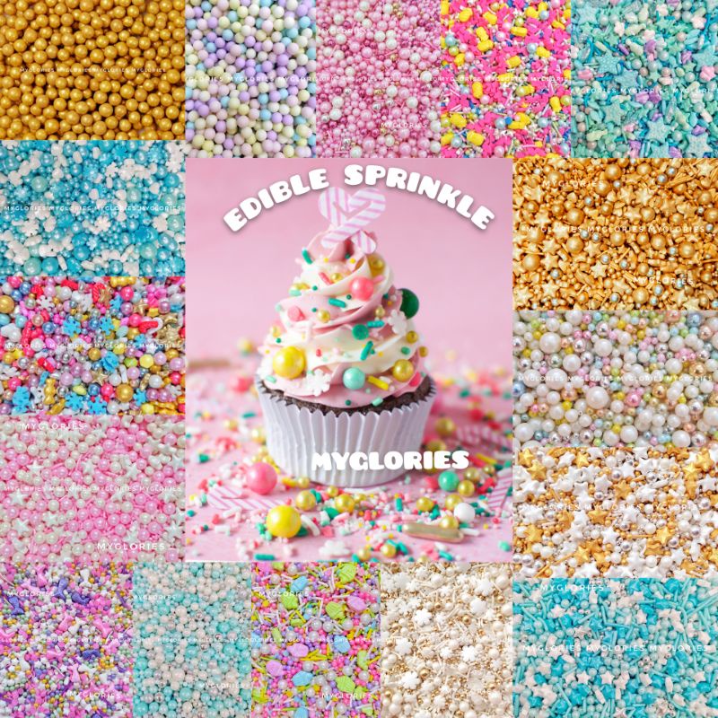 

Edible Sprinkle Hiasan Sprinkel Murah Bisa Di Makan Springkel Kue Ulang Tahun