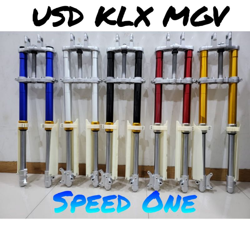 shock depan klx usd klx upside down klx mgv