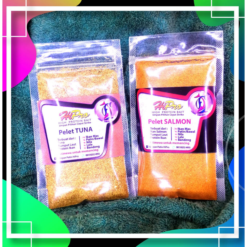 Umpan Putih. Umpan ikan mas. PELET TUNA. Peransang ikan