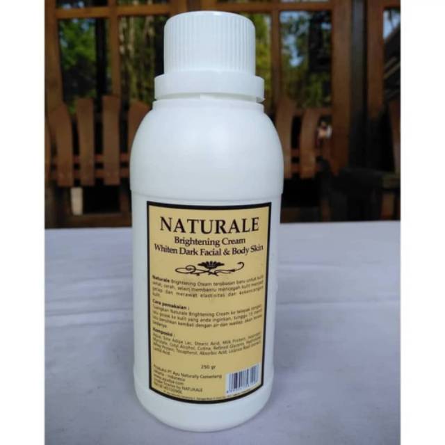 Naturale bleaching cream