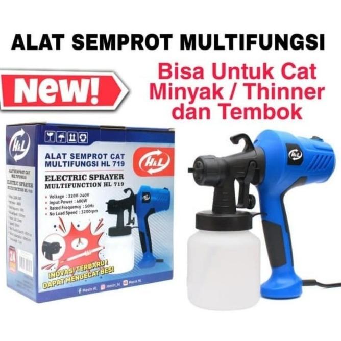 Electric spraygun Spray gun listrik Alat semprot cat bisa cat besi