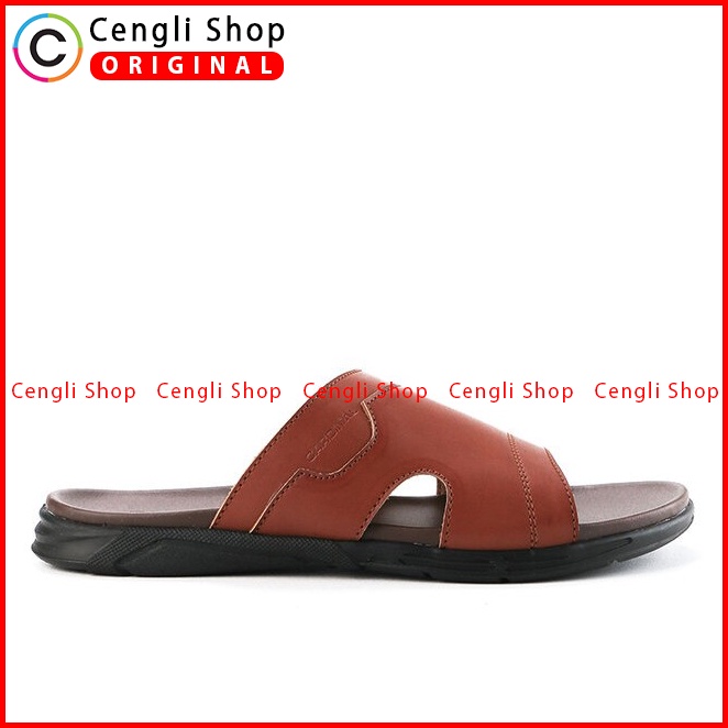 SANDAL SLIDE PRIA CARDINAL ORIGINAL CASUAL TERBARU COKLAT CA17