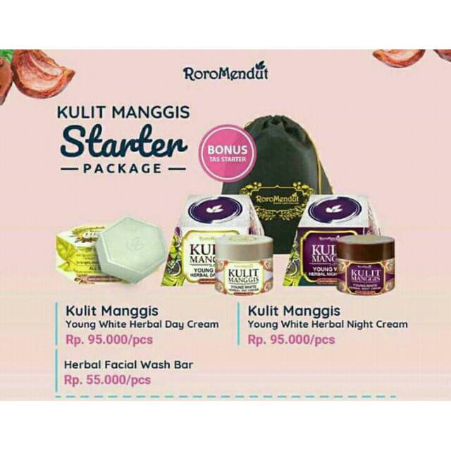 Roro mendut skincare