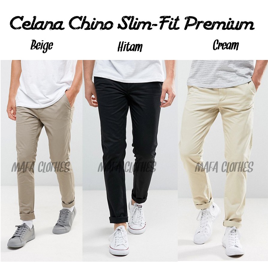 Warna Baju Yang Cocok Dengan Celana  Cream Pintar Mencocokan