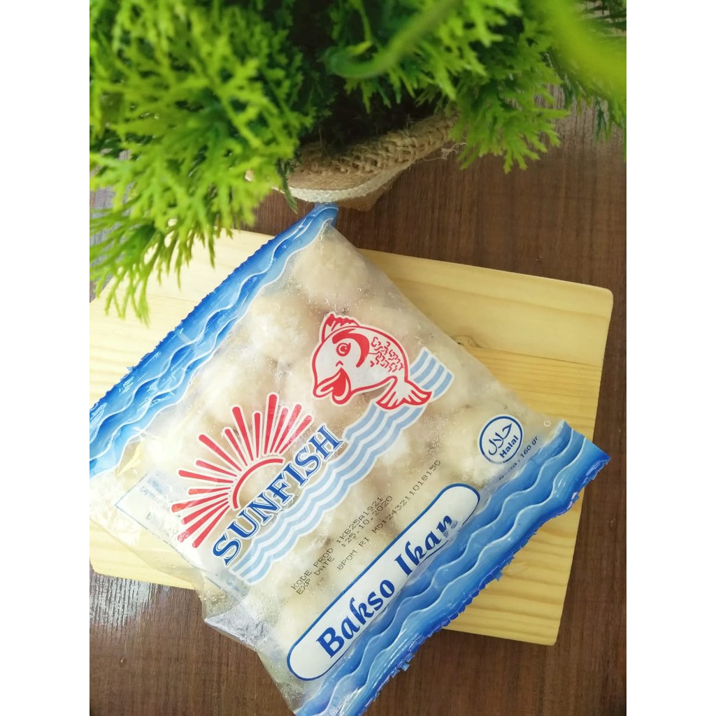 

SUNFISH Bakso Ikan 160 gr / 16 pcs