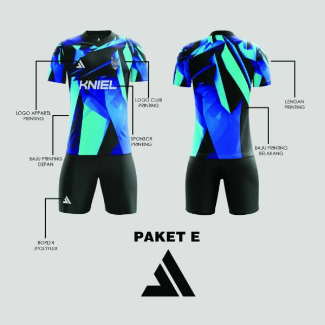 Jersey Baju Olahraga Custom Suka Suka Sesuai Request Design