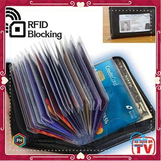 lock wallet dompet kartu kredit secure rfid blockid