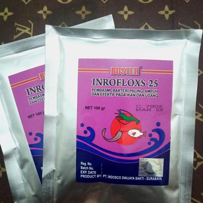 TERBARU BOSTER INROFLOXS 25 ANTIBIOTIK IKAN KOI PALING EFEKTIF