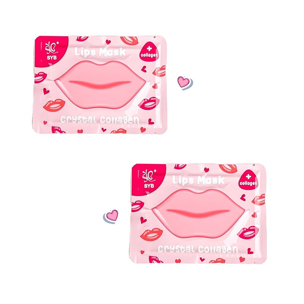 SYB Crystal Collagen Lips Mask | masker bibir| lip mask SYB