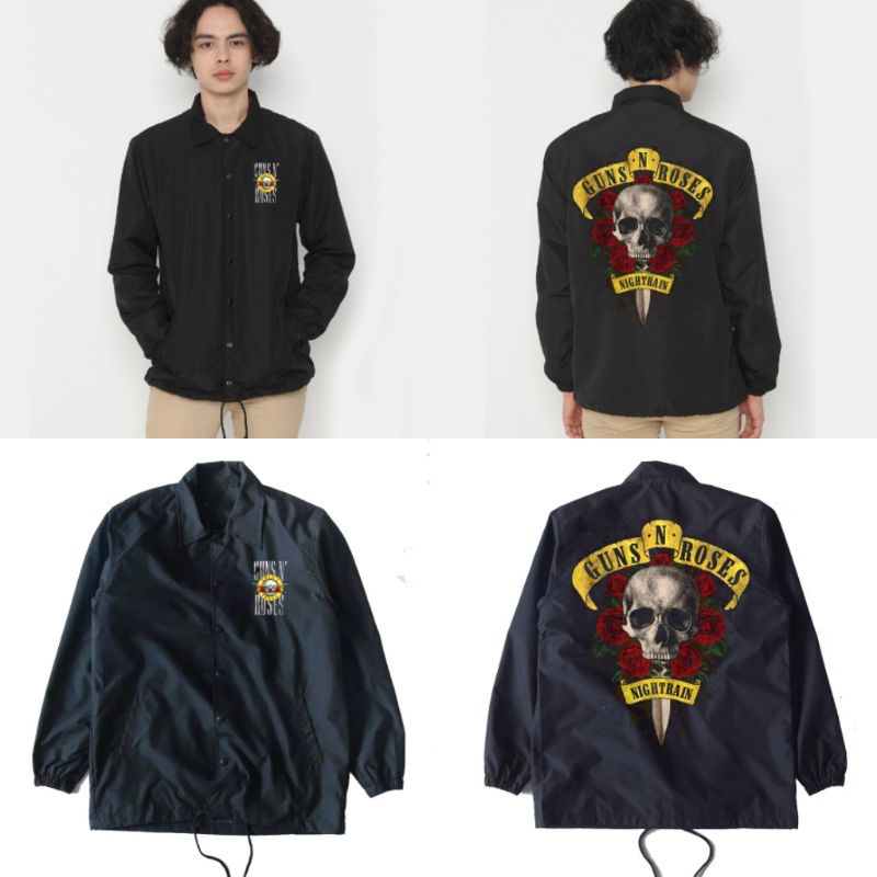 JAKET BAND LUAR || GUNS N ROSES || JAKET COACH ORIGINAL