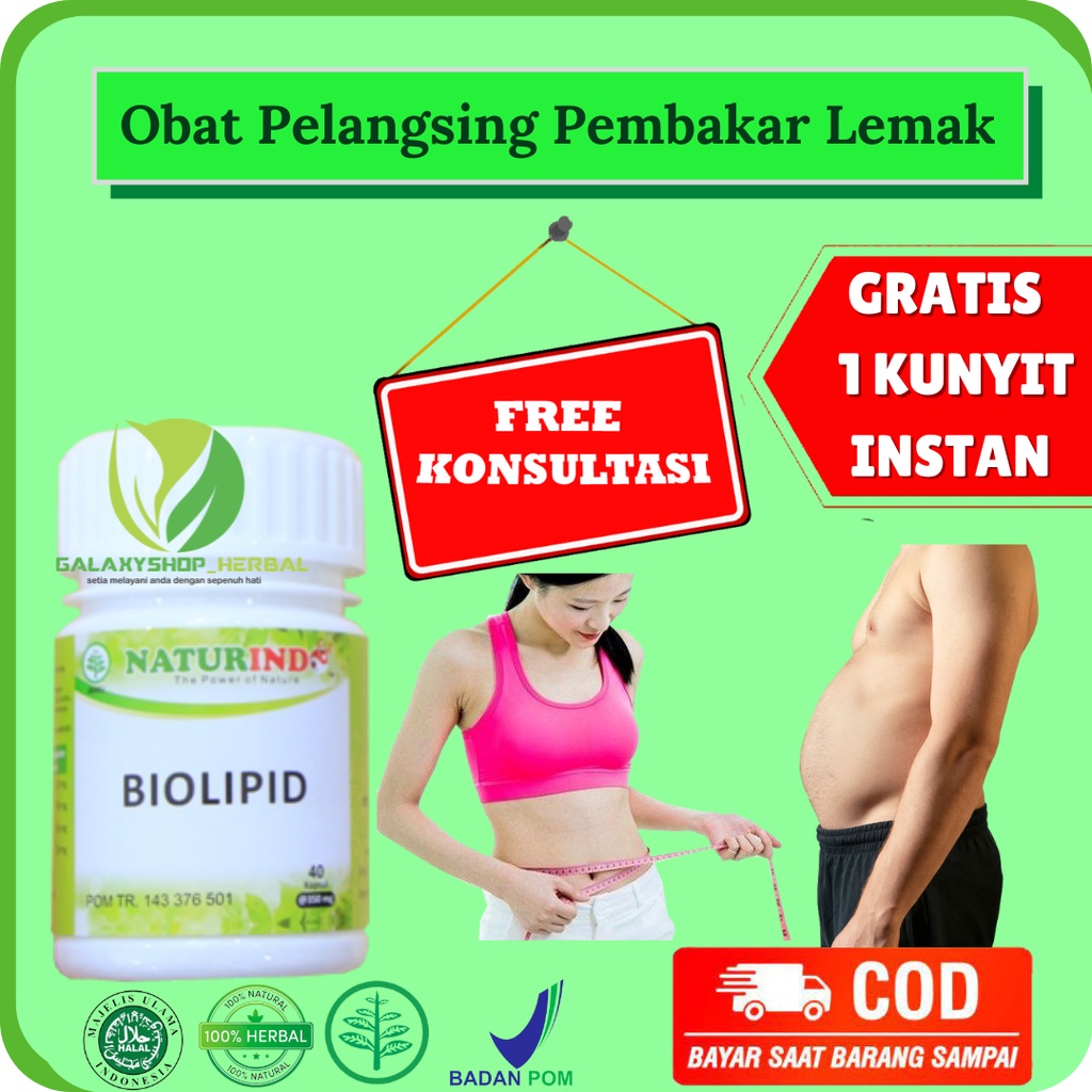 Obat herbal alami untuk Pelangsing / naturindo