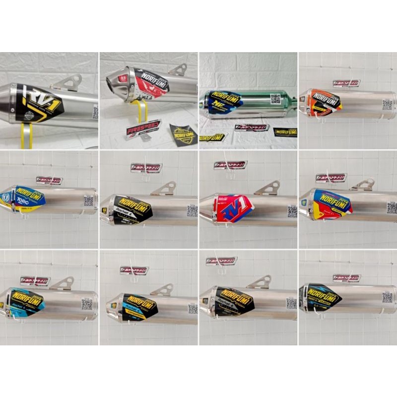 Silincer Norifumi Rocket4 & Kompetisi Pnp KLX, CRF, WR155 & DTRACKER