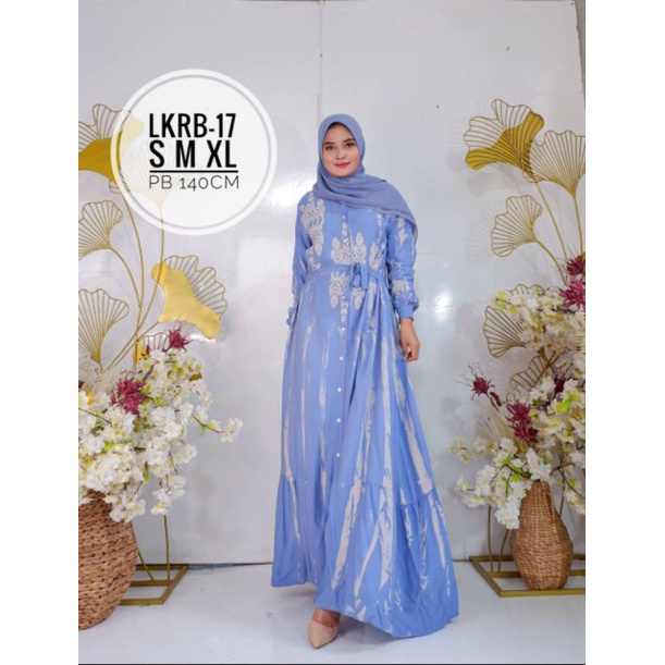 Gamis twill ori / gamis twill lengan kancing rempel bawah / gamis cap sasirangan