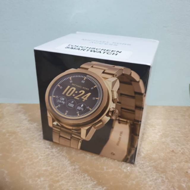 Michael kors smartwatch gold for men original