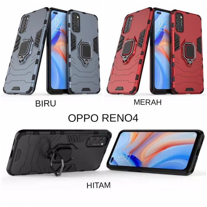 CASING OPPO A52 A92 A72 A53 F9 REALME 2 PRO RENO4 RENO4 PRO RENO4F F17 PRO CASE MAGNETIK IRING COVER