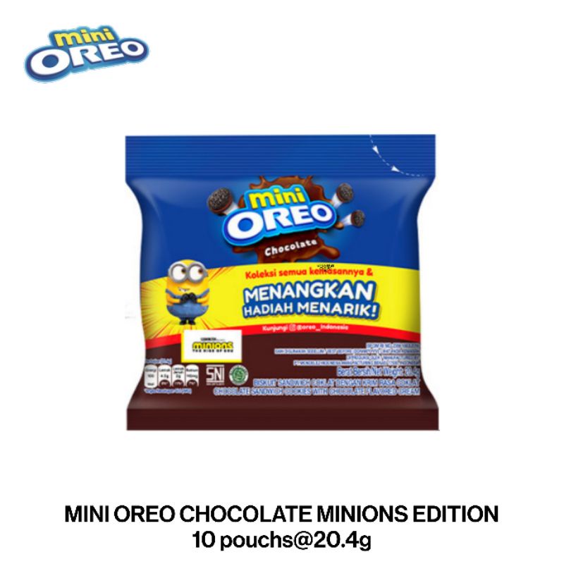 MINI OREO COKELAT MINIONS EDITION