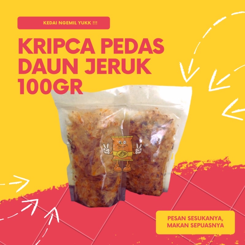 

Kripca Pedas Daun Jeruk