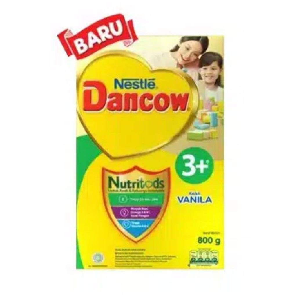 

DANCOW 3+ Susu Pertumbuhan 800g Vanilla Exp JAN 2023