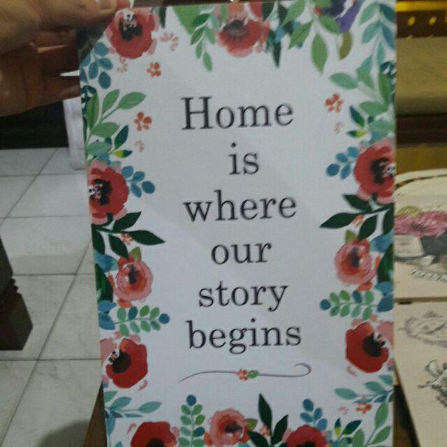 Wooden Projects Walldecor Pajangan Dinding Shabbychic - Dk16