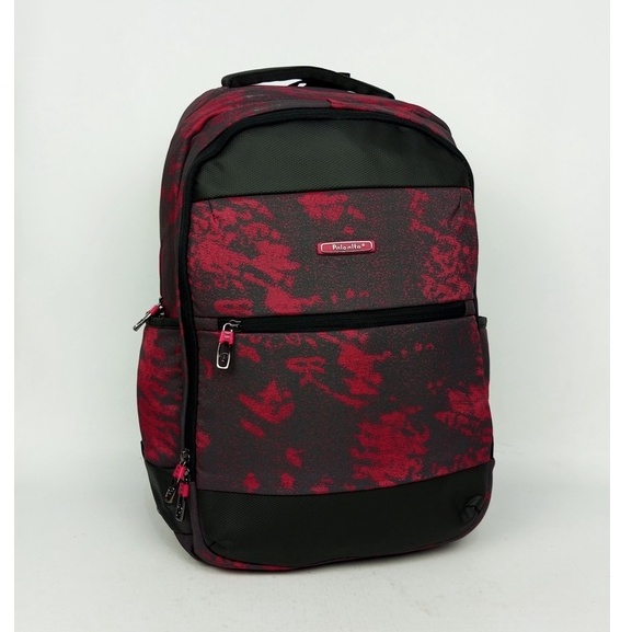 Tas Ransel Pria Tas Backpack Laptop Palo Alto Motif Loreng Port USB Free Rain Cover Terbaru