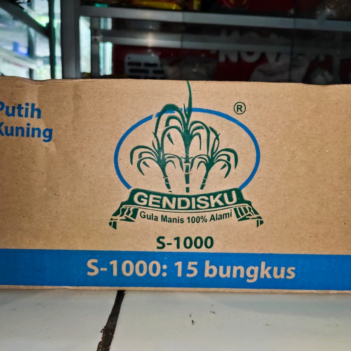 

Gendisku Gula Pasir 1 KG (1 Dus Isi 15 Pcs)