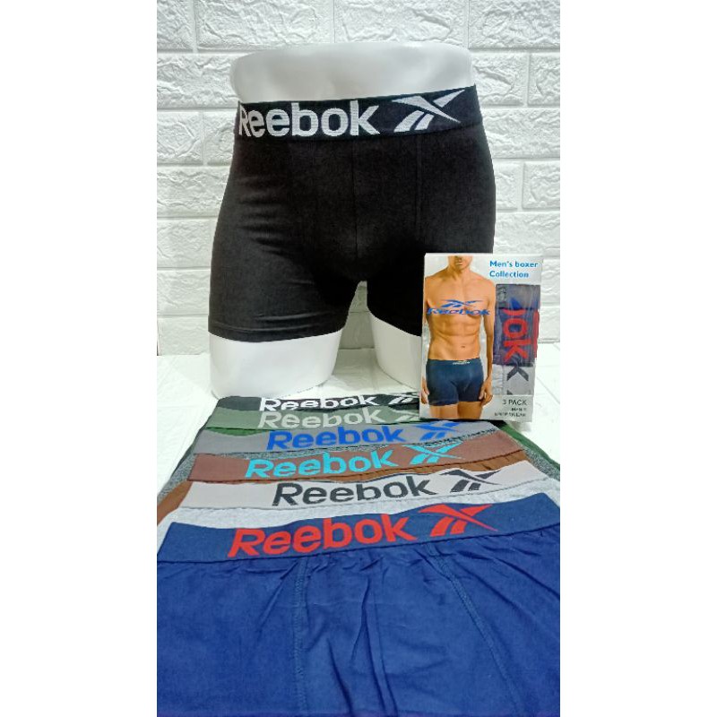 PROMO !!! 3 BOXER REBOOX || CELANA DALAM BOXER PRIA