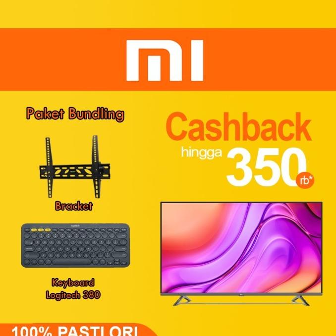 Xiaomi Mi TV 4 2021 4K 55" inch 32" Bezel Less Smart TV Garansi Resmi