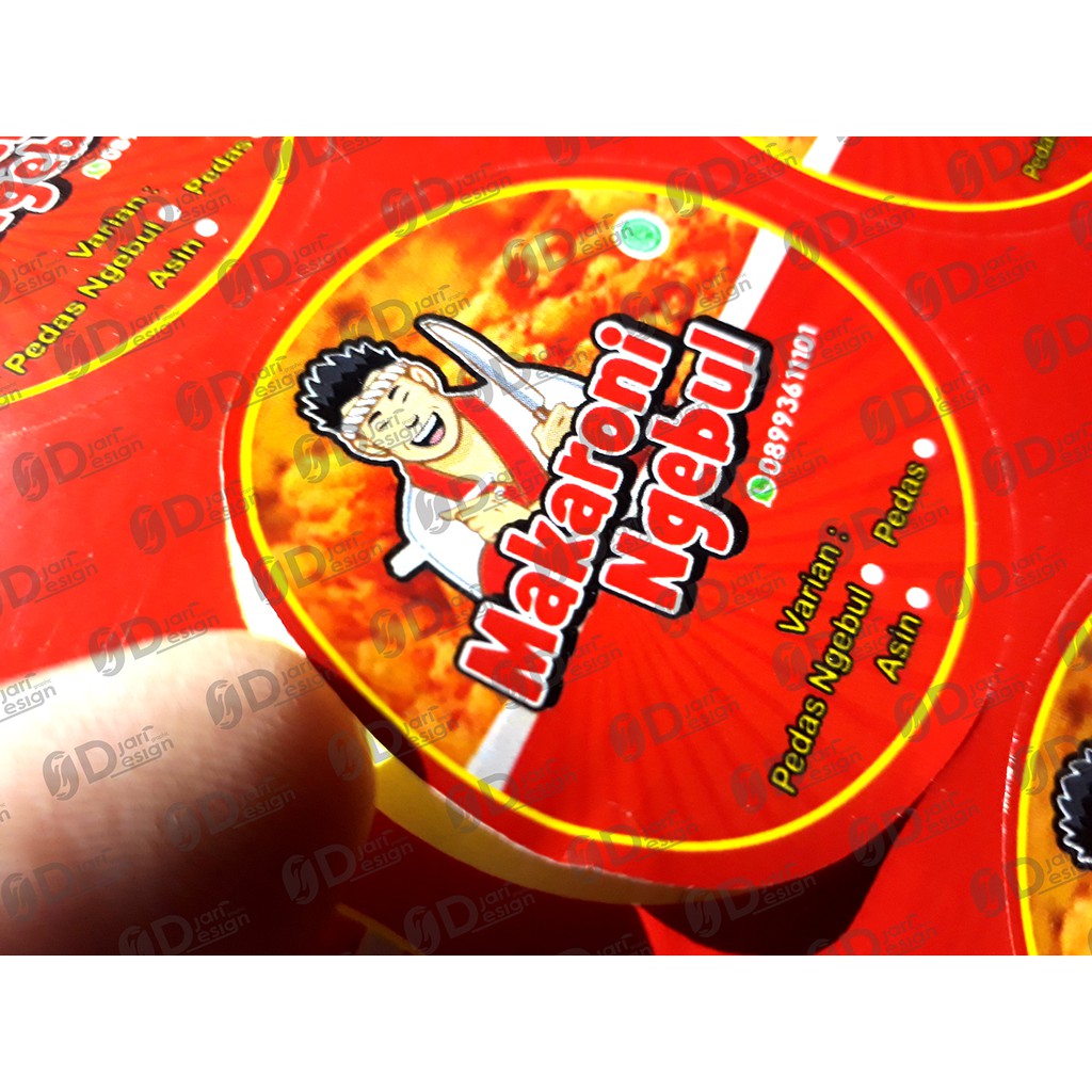 

CETAK STIKER LABEL / STIKER PRODUK / STIKER KEMASAN CUTTING POLA