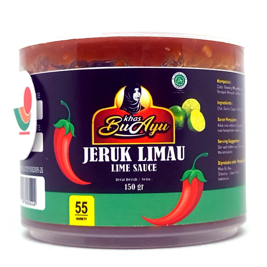 

KHAS BU AYU SAMBEL JERUK LIMAU SEDANG 150gr | SAMBAL KHAS ASLI HALAL