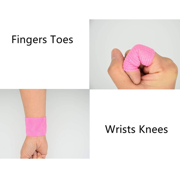 ☛TK☚ R620 Finger Tape / Wrist Tape Support Olahraga Mencegah Cidera Otot pada jari Untuk Semua Olahraga