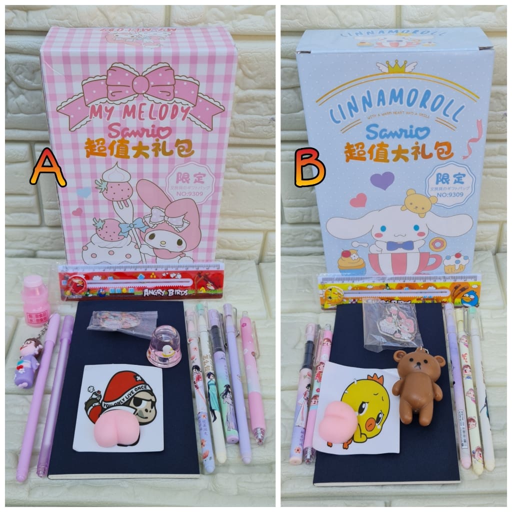 

SET STATIONARY - ALAT TULUS KOTAK CINAMOROLL MELODY