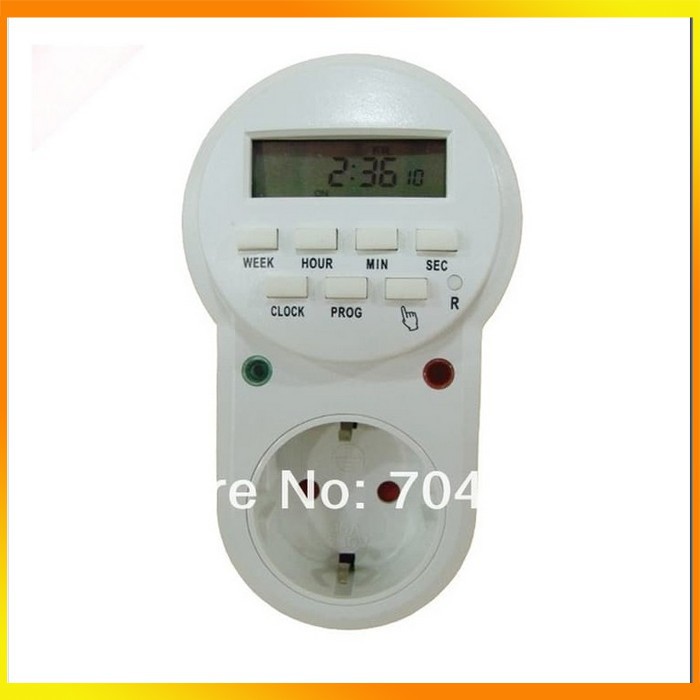 MS - LCD Stop Kontak Timer Digital Sampai Detik