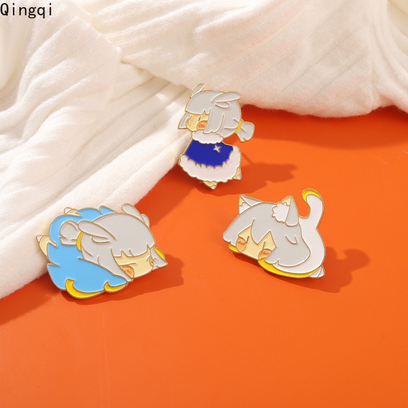 Bros Pin Enamel Desain Karakter Kartun Anime Sky Kids of The Light Untuk Aksesoris Pakaian