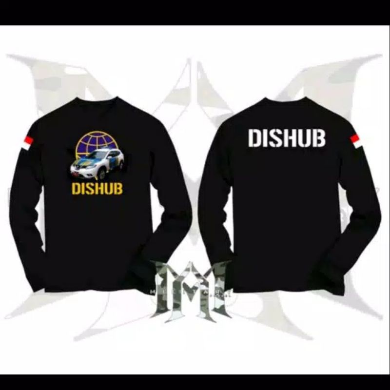 Kaos baju dishub tangan panjang